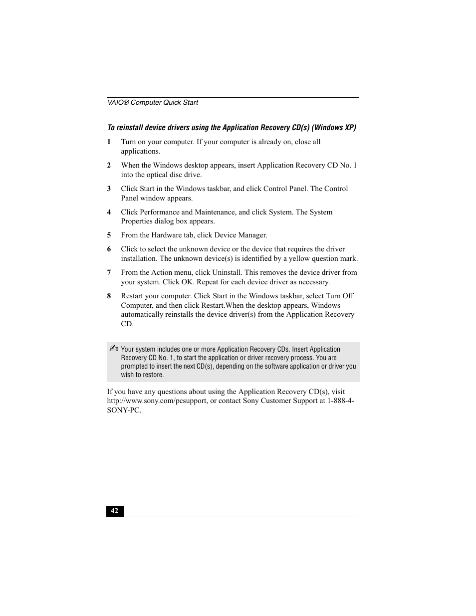 Sony PCG-R505ECP User Manual | Page 42 / 60