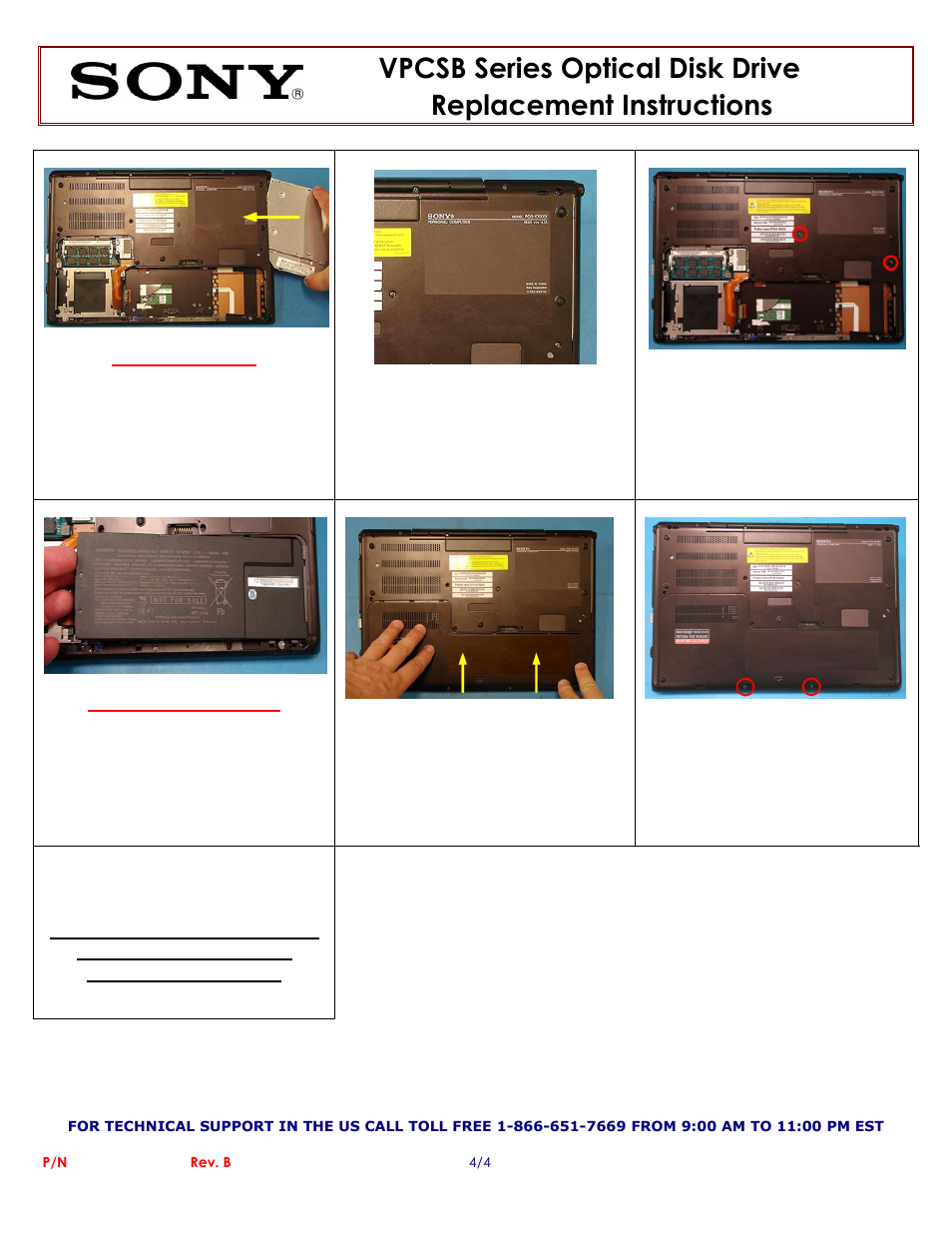 Sony VPCSB11FX User Manual | Page 4 / 4