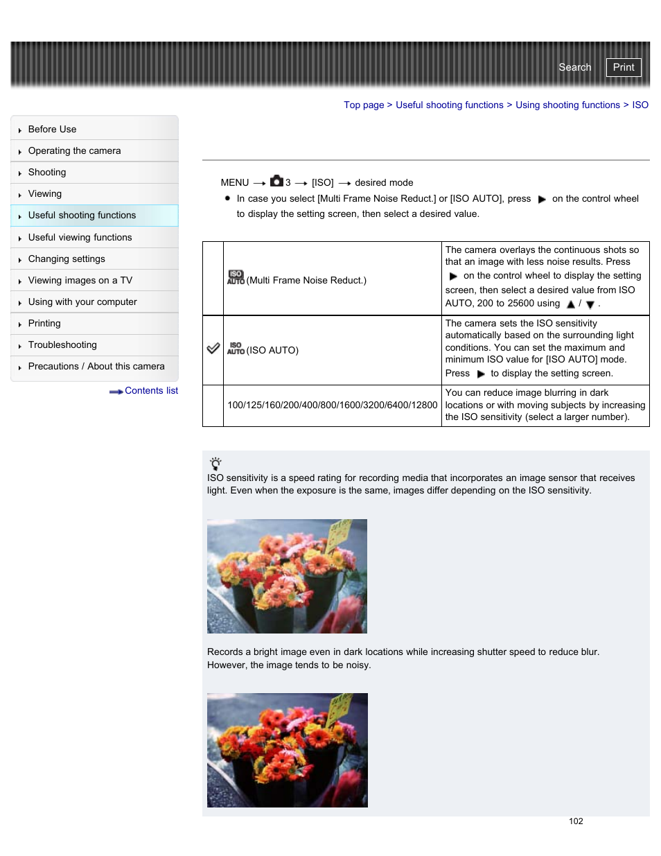 Cyber-shot user guide | Sony DSC-RX100M2 User Manual | Page 111 / 269