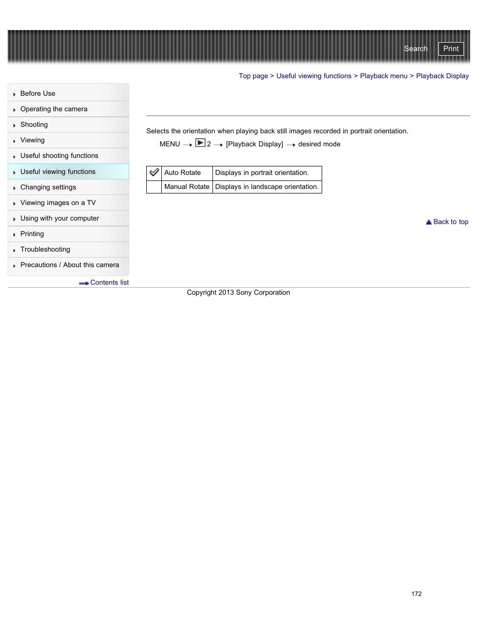 Playback display, Cyber-shot user guide | Sony DSC-RX100M2 User Manual | Page 181 / 269