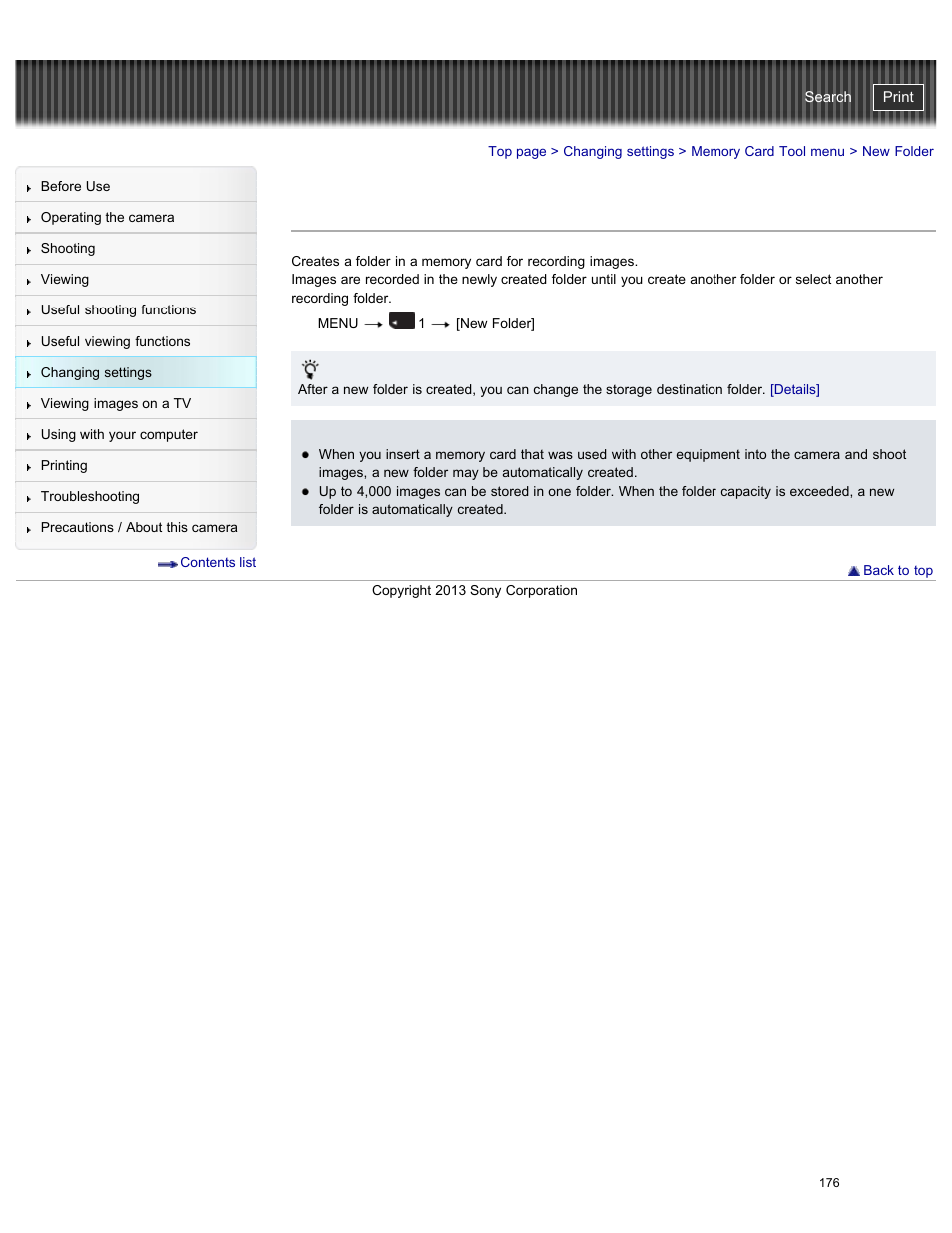 New folder, Cyber-shot user guide | Sony DSC-RX100M2 User Manual | Page 185 / 269