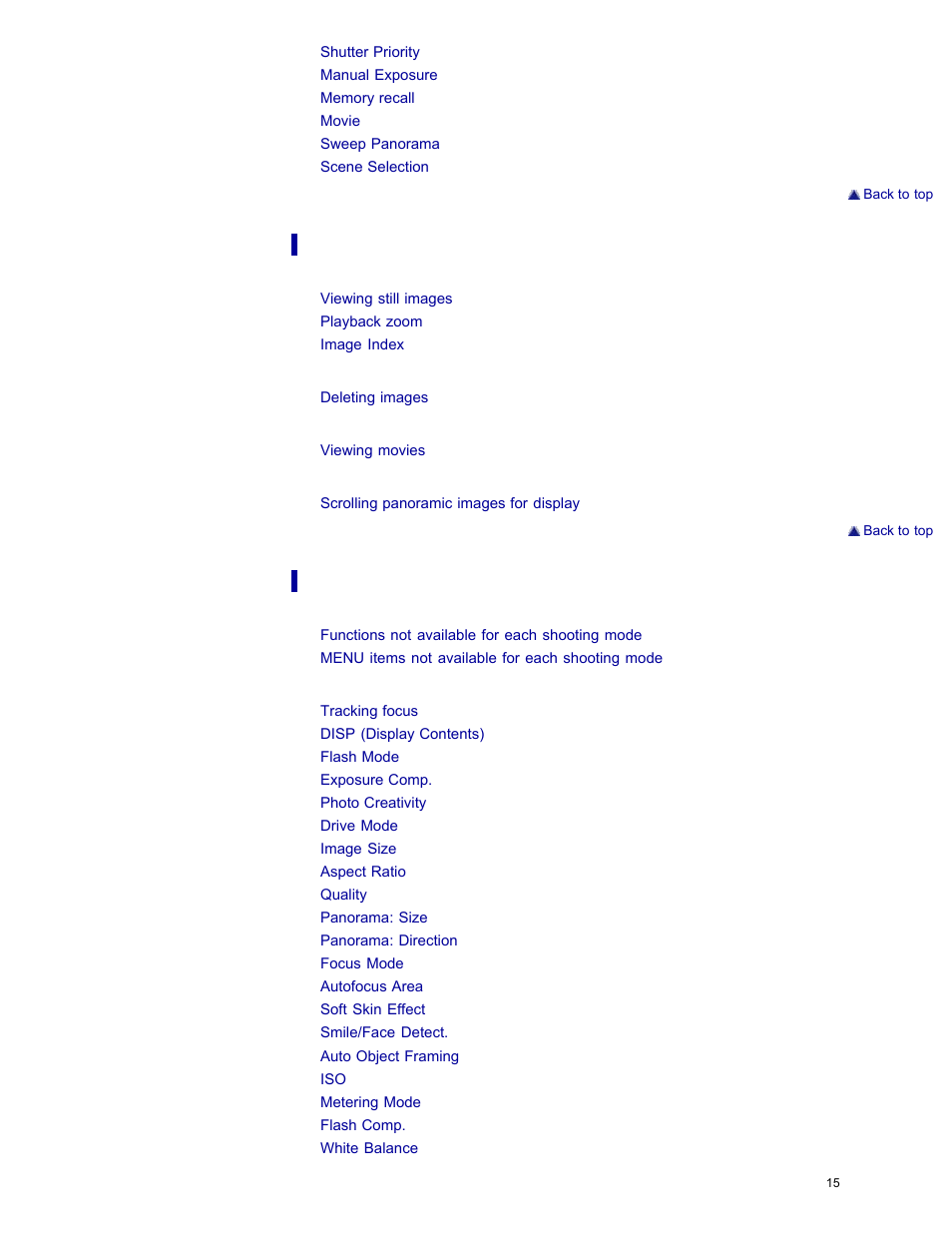 Sony DSC-RX100M2 User Manual | Page 24 / 269