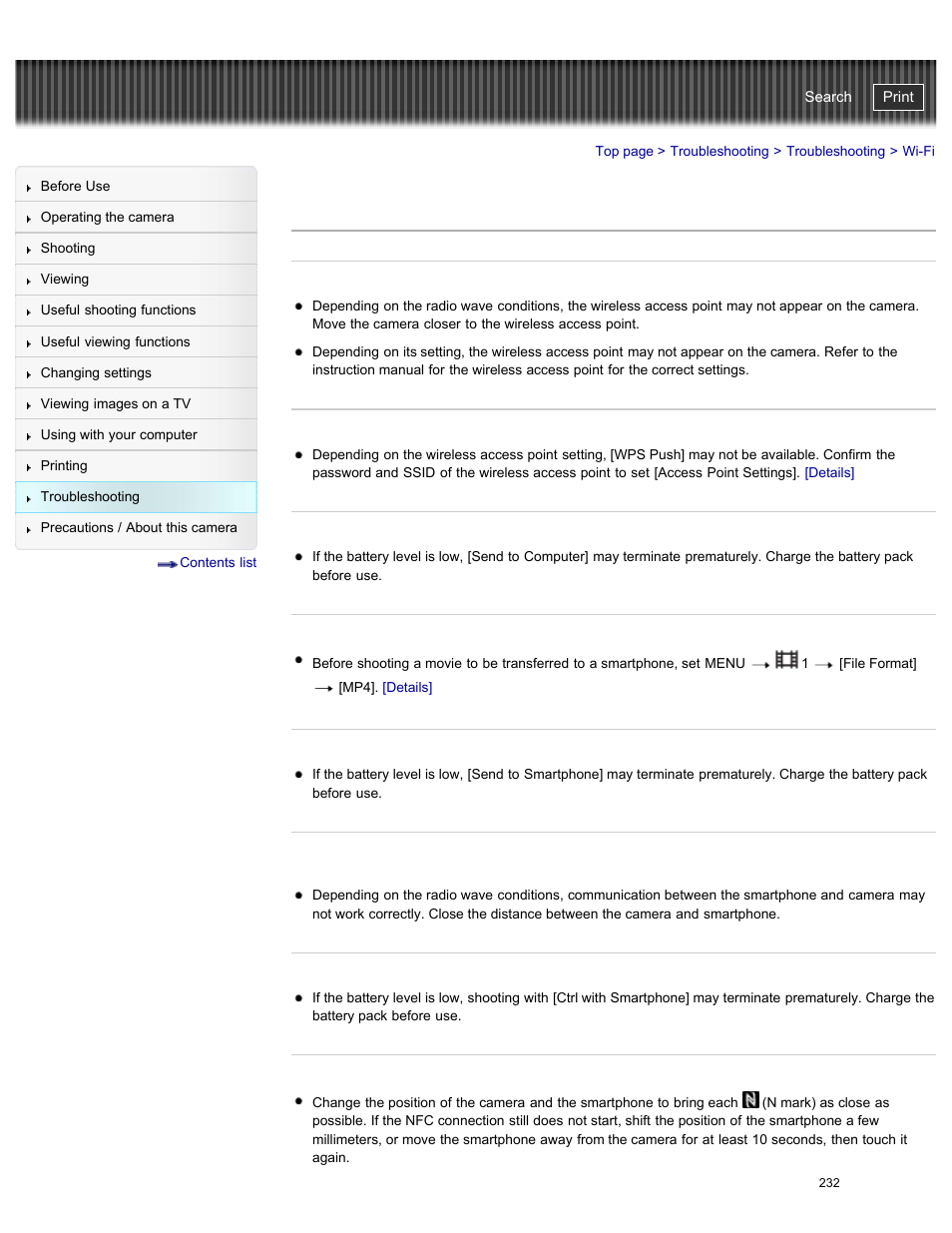 Wi-fi, Cyber-shot user guide | Sony DSC-RX100M2 User Manual | Page 241 / 269