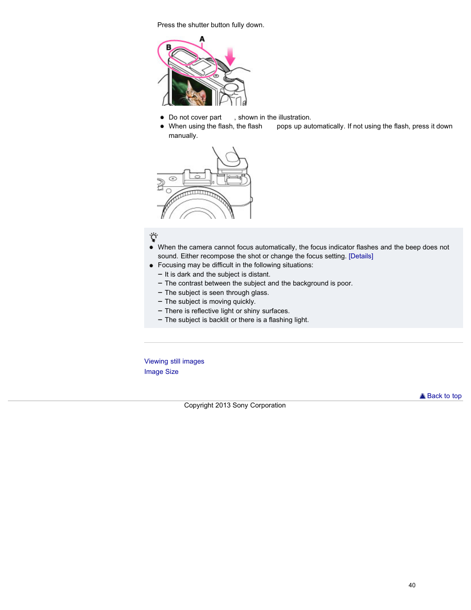 Sony DSC-RX100M2 User Manual | Page 49 / 269