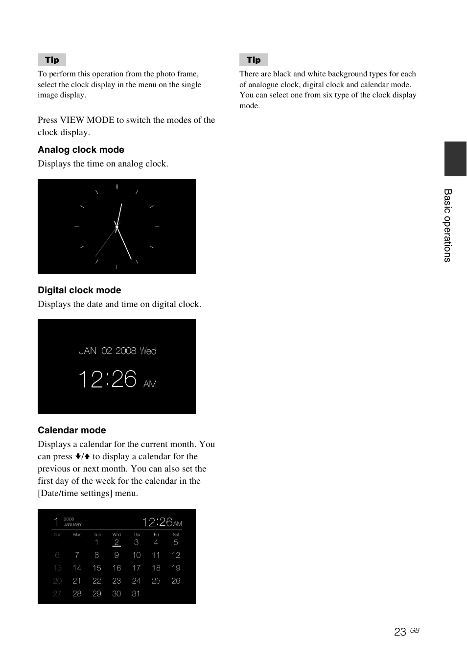 Sony DPF-D70 User Manual | Page 23 / 48