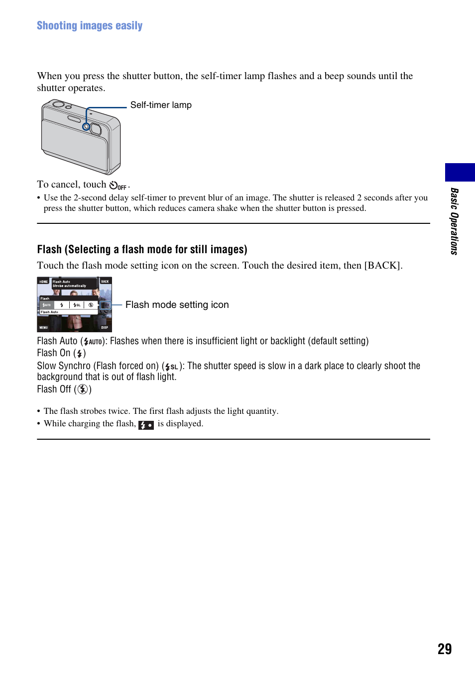 H (29) | Sony DSC-T2 User Manual | Page 29 / 131