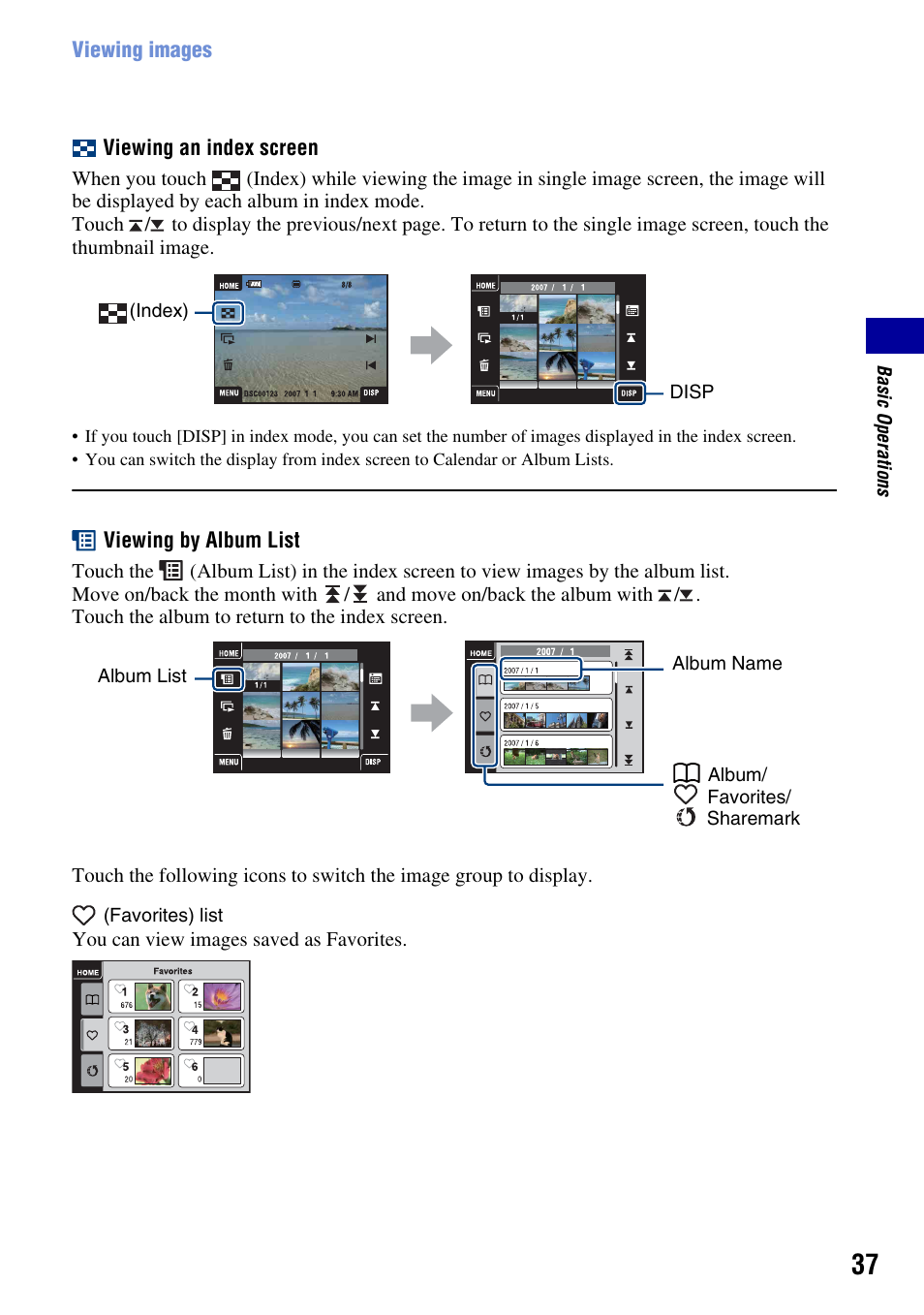 Sony DSC-T2 User Manual | Page 37 / 131