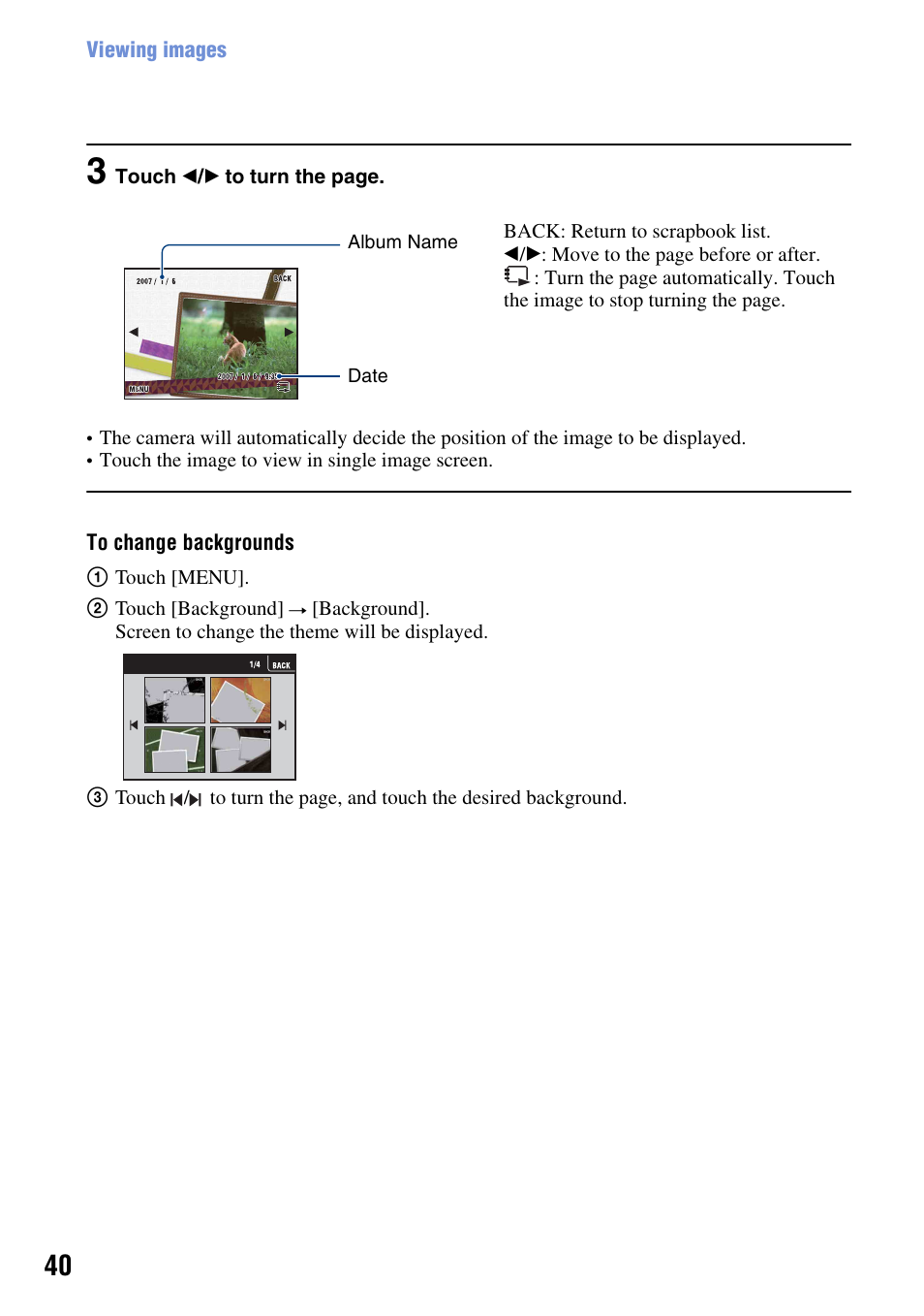 Sony DSC-T2 User Manual | Page 40 / 131