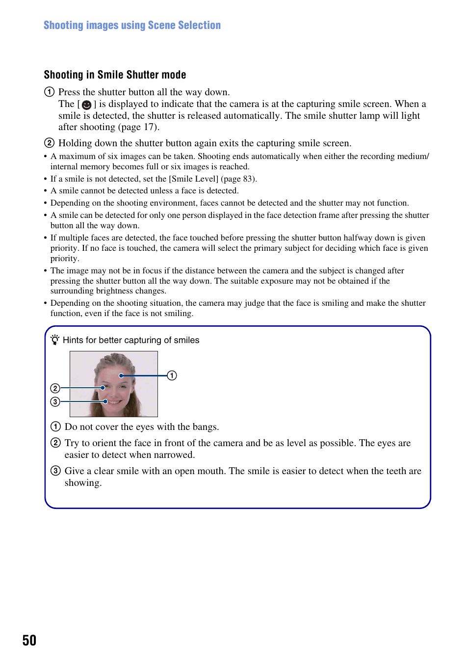 50)/af | Sony DSC-T2 User Manual | Page 50 / 131