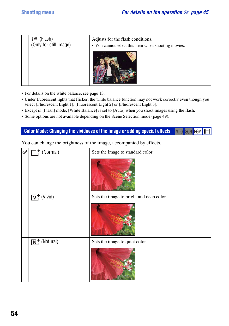 Sony DSC-T2 User Manual | Page 54 / 131