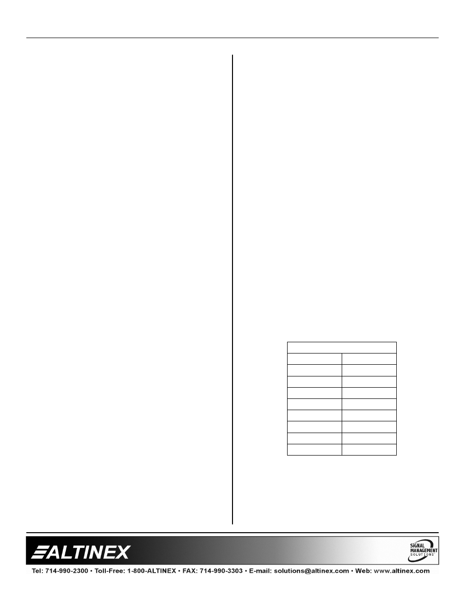 Multitasker | Altinex MT110-101 User Manual | Page 22 / 26