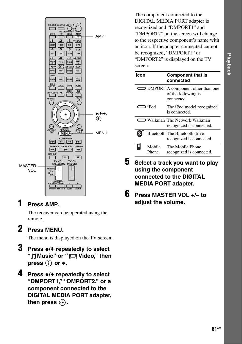 Sony STR-DA6400ES User Manual | Page 61 / 175