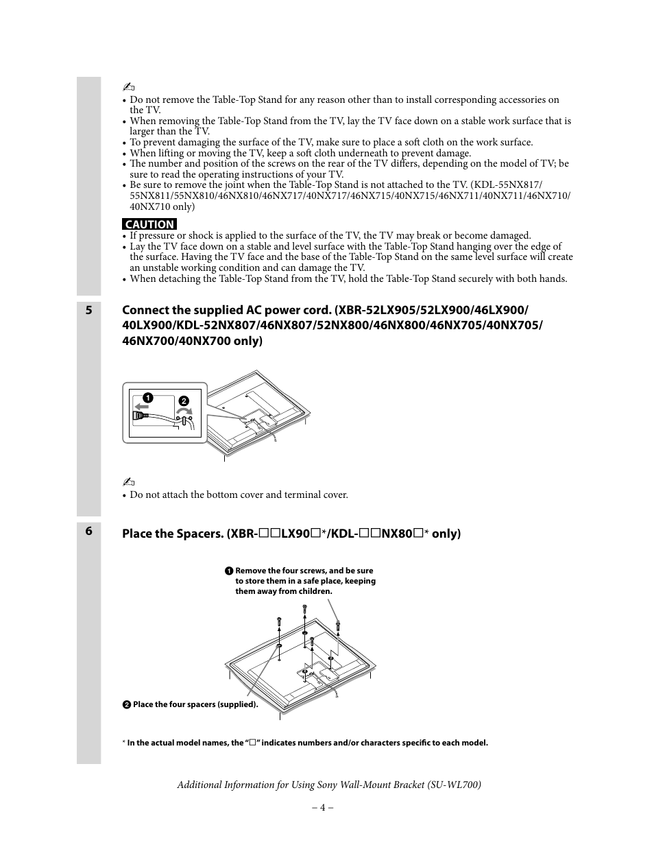 Sony KDL-46NX800 User Manual | Page 4 / 7