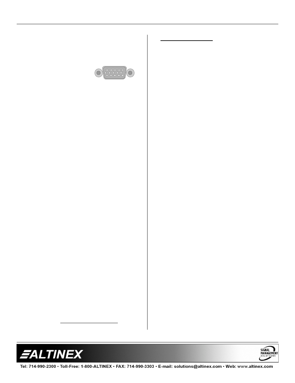 Switchers | Altinex MX2426CV User Manual | Page 6 / 11