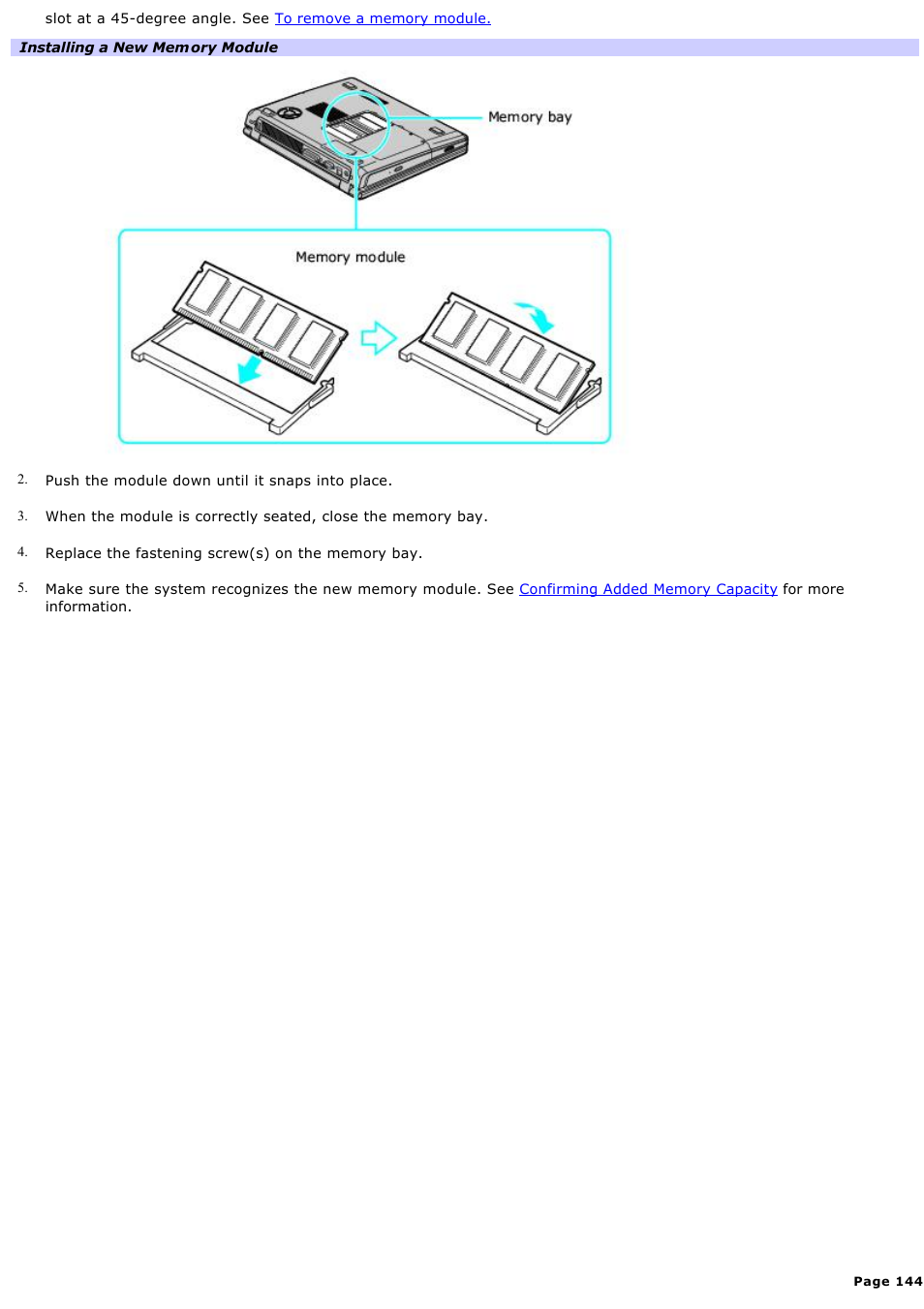 Sony PCG-K23 User Manual | Page 144 / 149