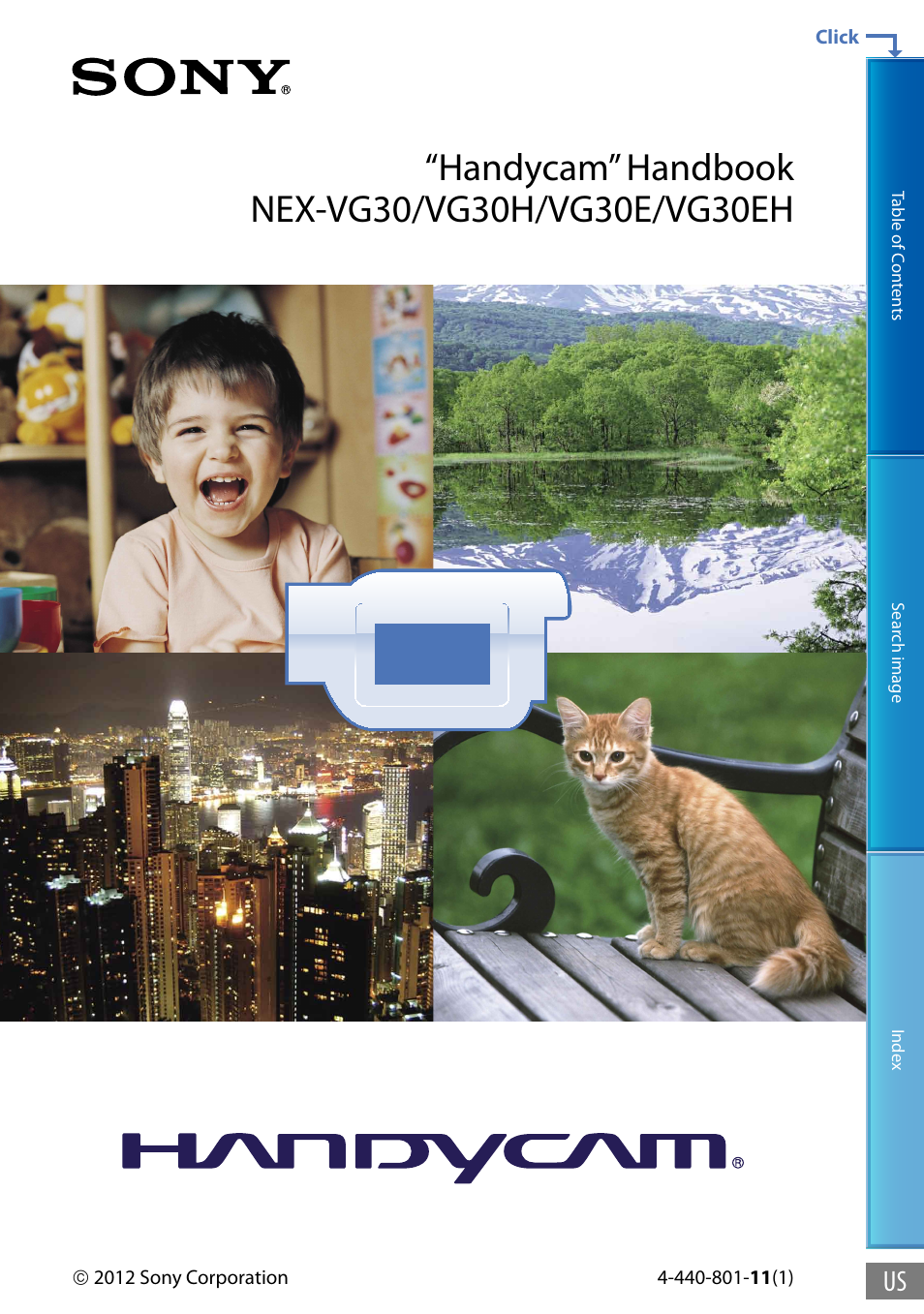 Sony NEX-VG30H User Manual | 116 pages