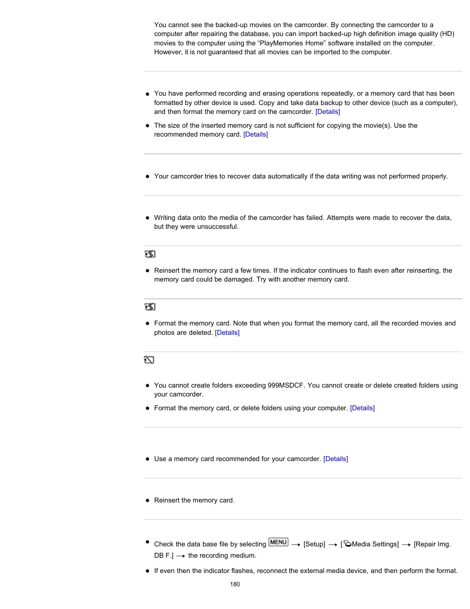 Sony HDR-CX290 User Manual | Page 187 / 213