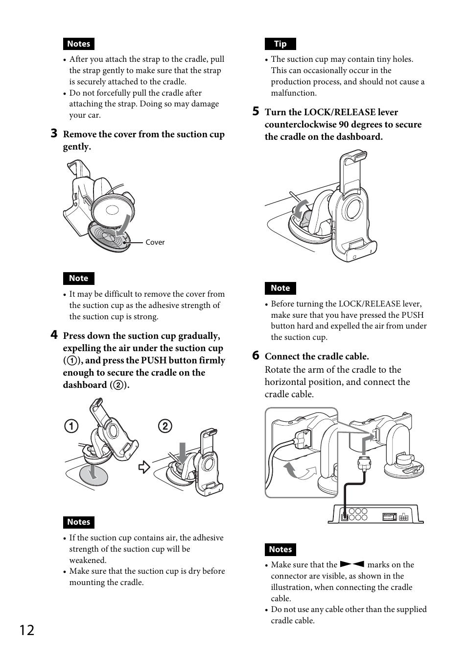 Sony XDP-MU110 User Manual | Page 12 / 44