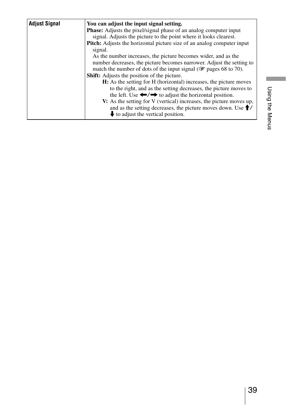 Sony VPL-VW1100ES User Manual | Page 39 / 87