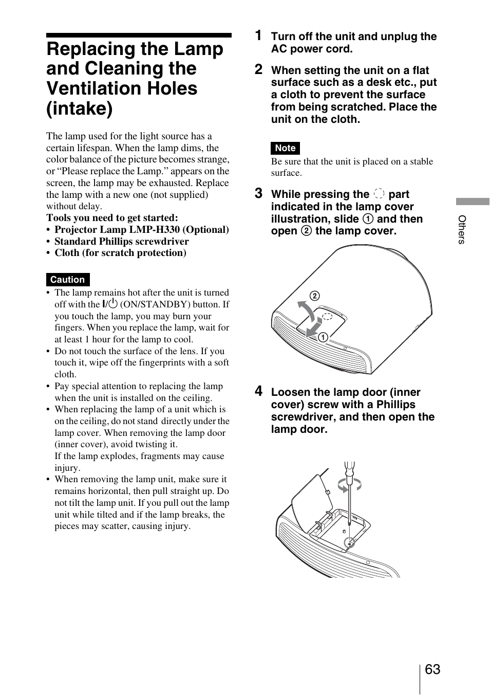 Sony VPL-VW1100ES User Manual | Page 63 / 87