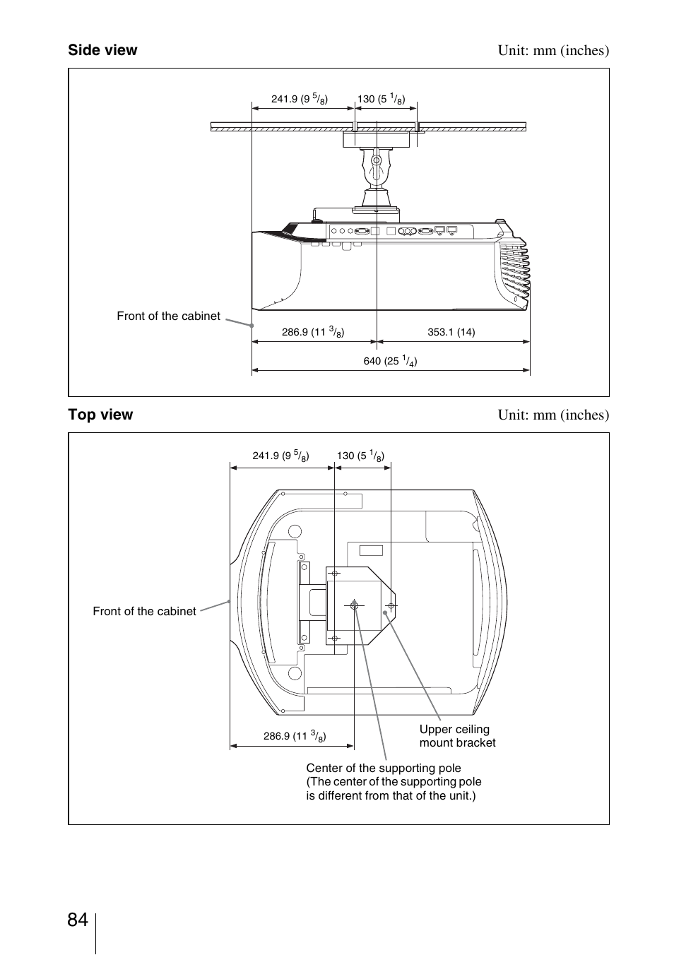 Sony VPL-VW1100ES User Manual | Page 84 / 87