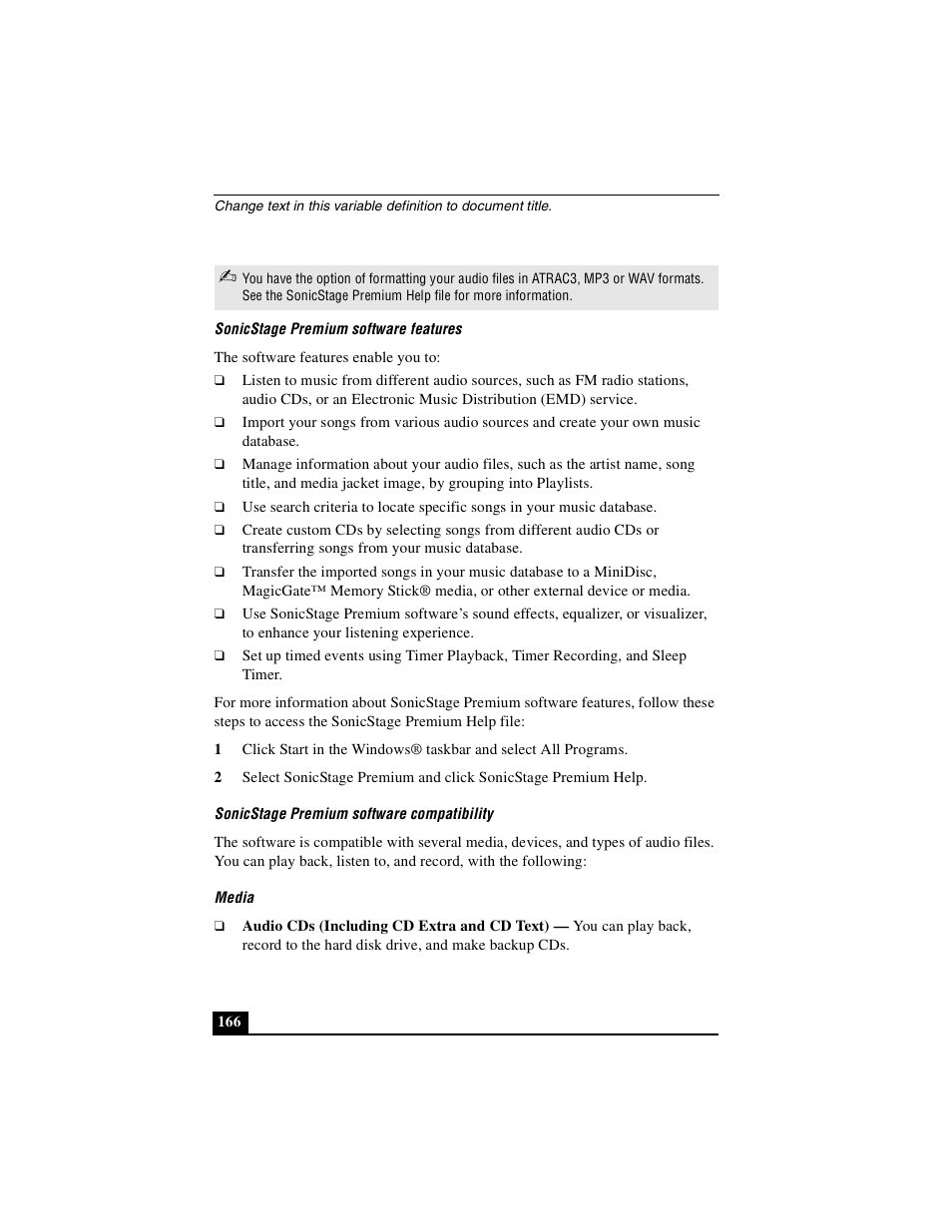Sony PCG-R505DSK User Manual | Page 166 / 229