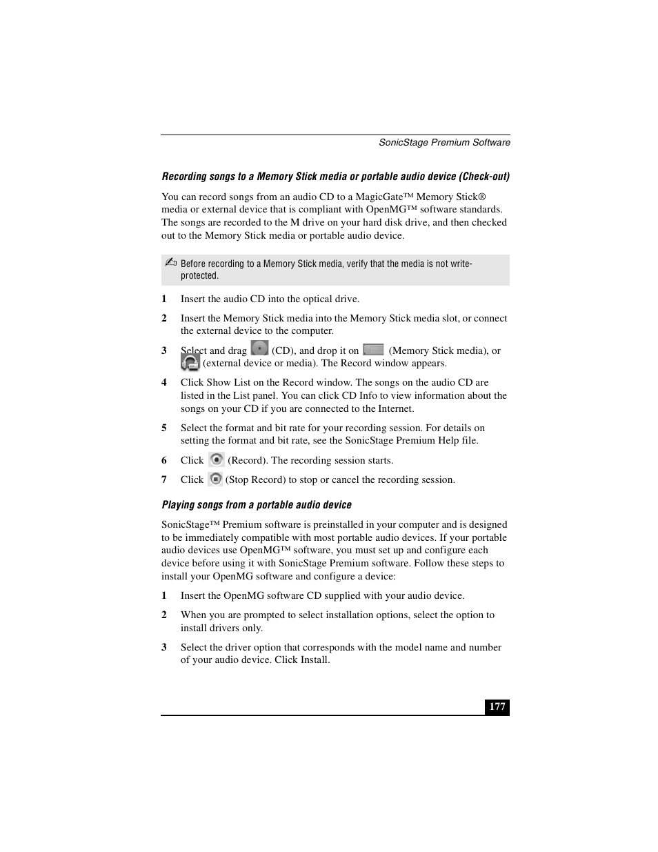 Sony PCG-R505DSK User Manual | Page 177 / 229