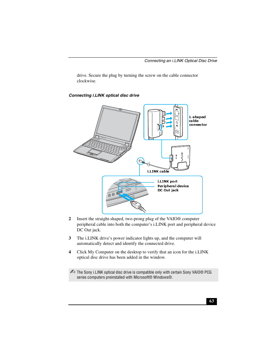 Sony PCG-R505DSK User Manual | Page 63 / 229