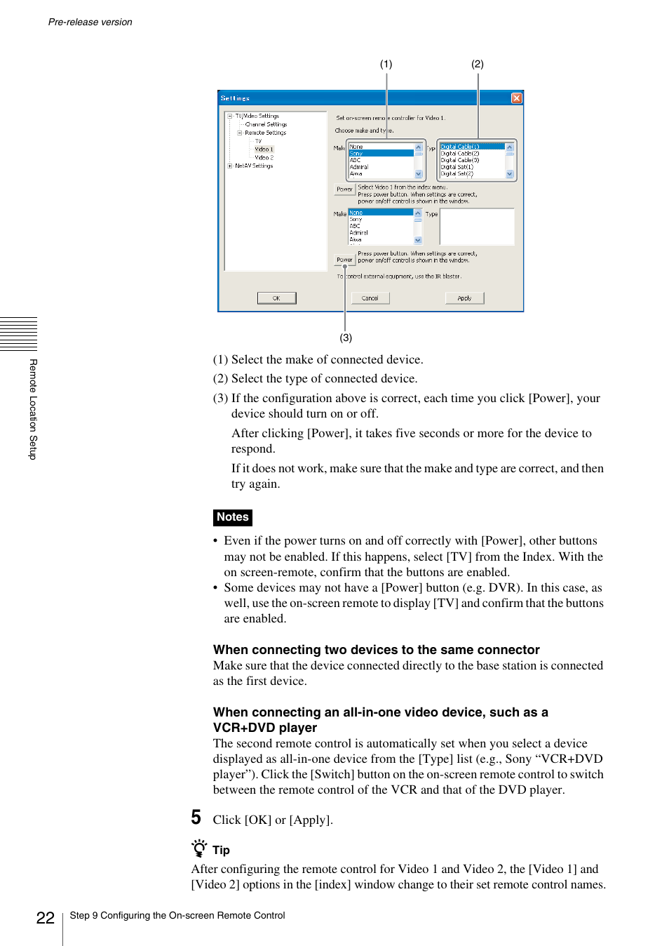 Sony LF-X1 User Manual | Page 22 / 40