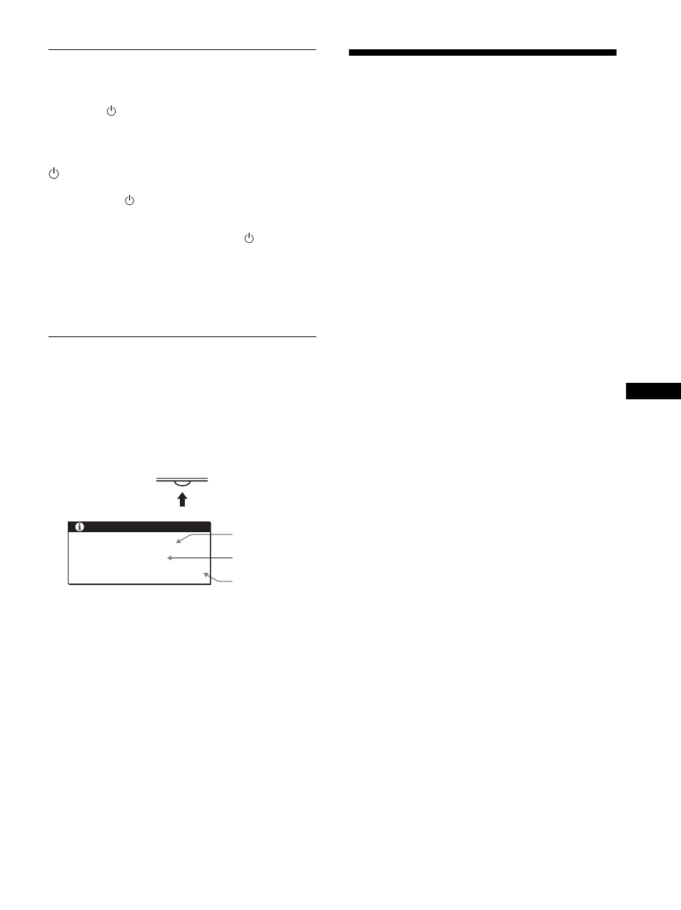 Self-diagnosis function, Displaying this monitor’s information, Specifications | Menu | Sony SDM-HS94P User Manual | Page 5 / 20