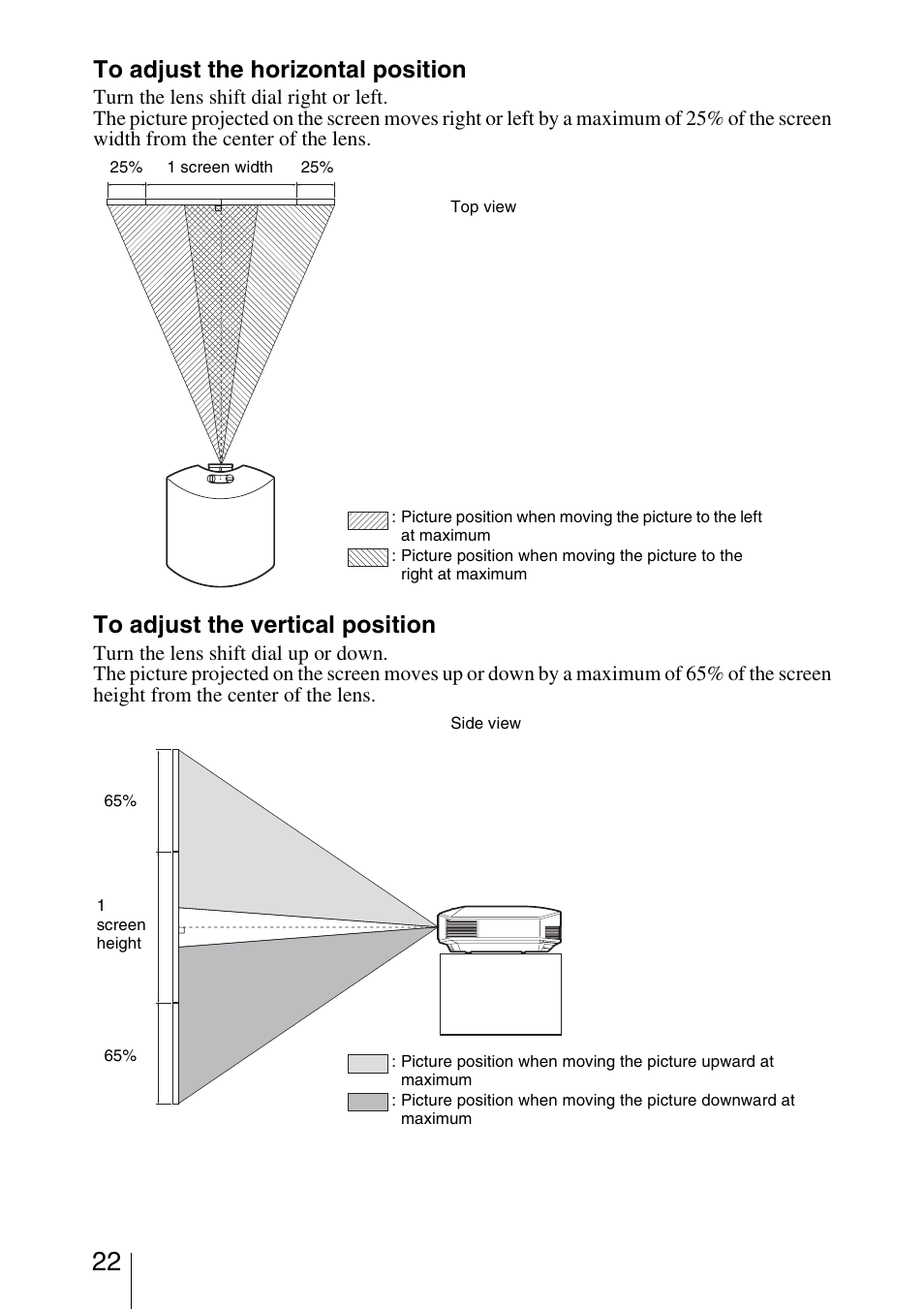 Sony VPL-HW30ES User Manual | Page 22 / 91