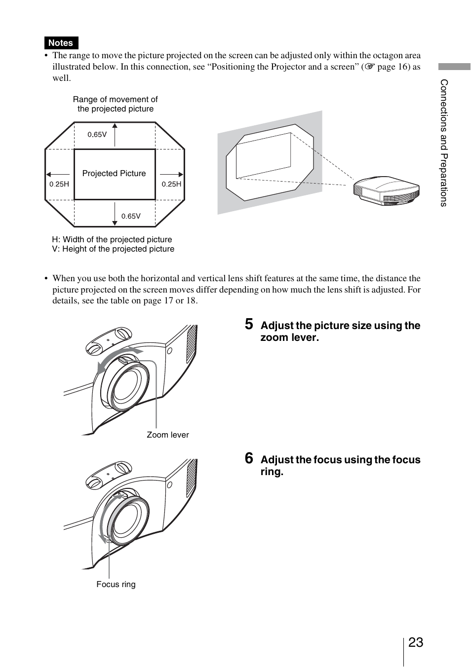 Sony VPL-HW30ES User Manual | Page 23 / 91