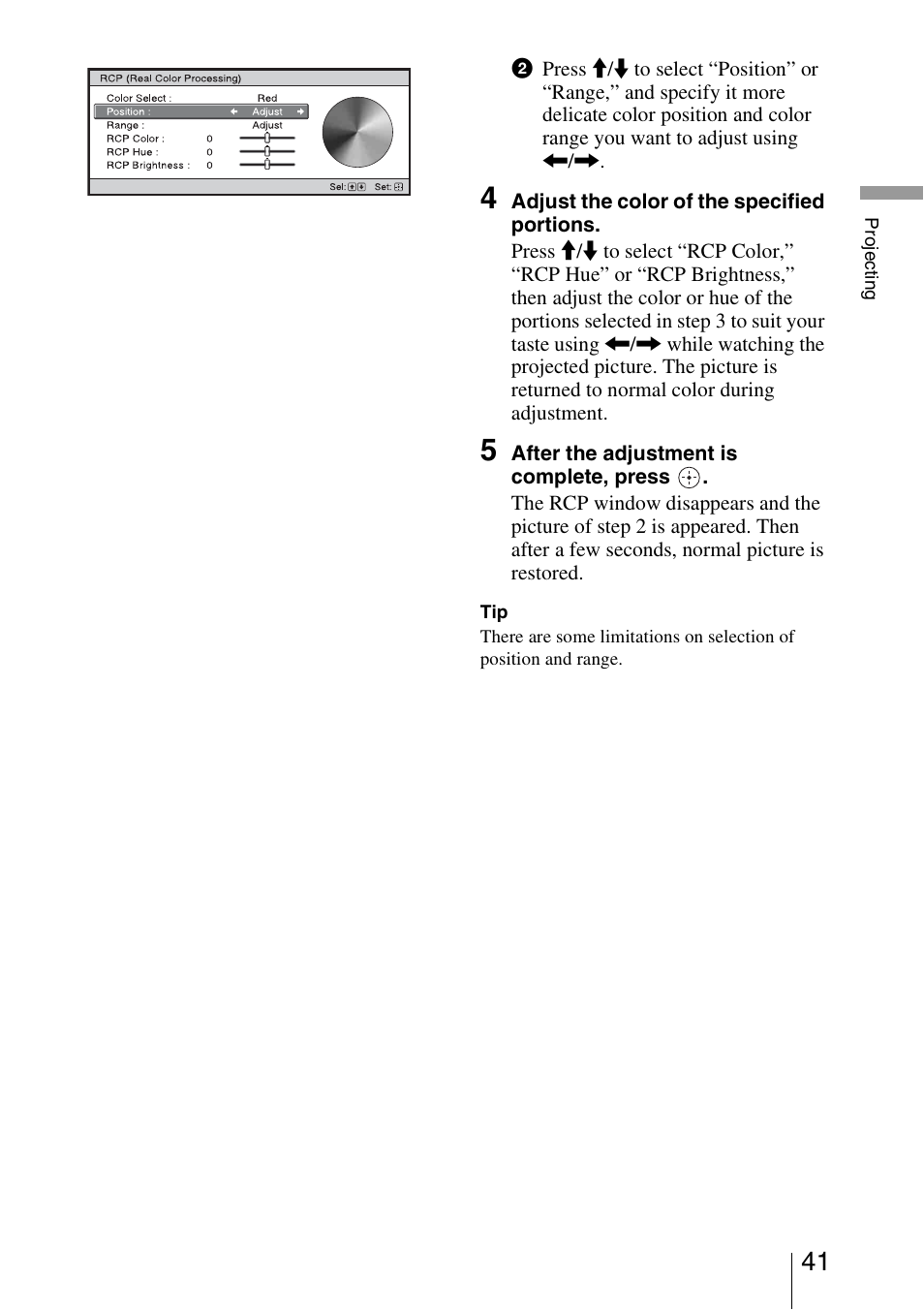 Sony VPL-HW30ES User Manual | Page 41 / 91