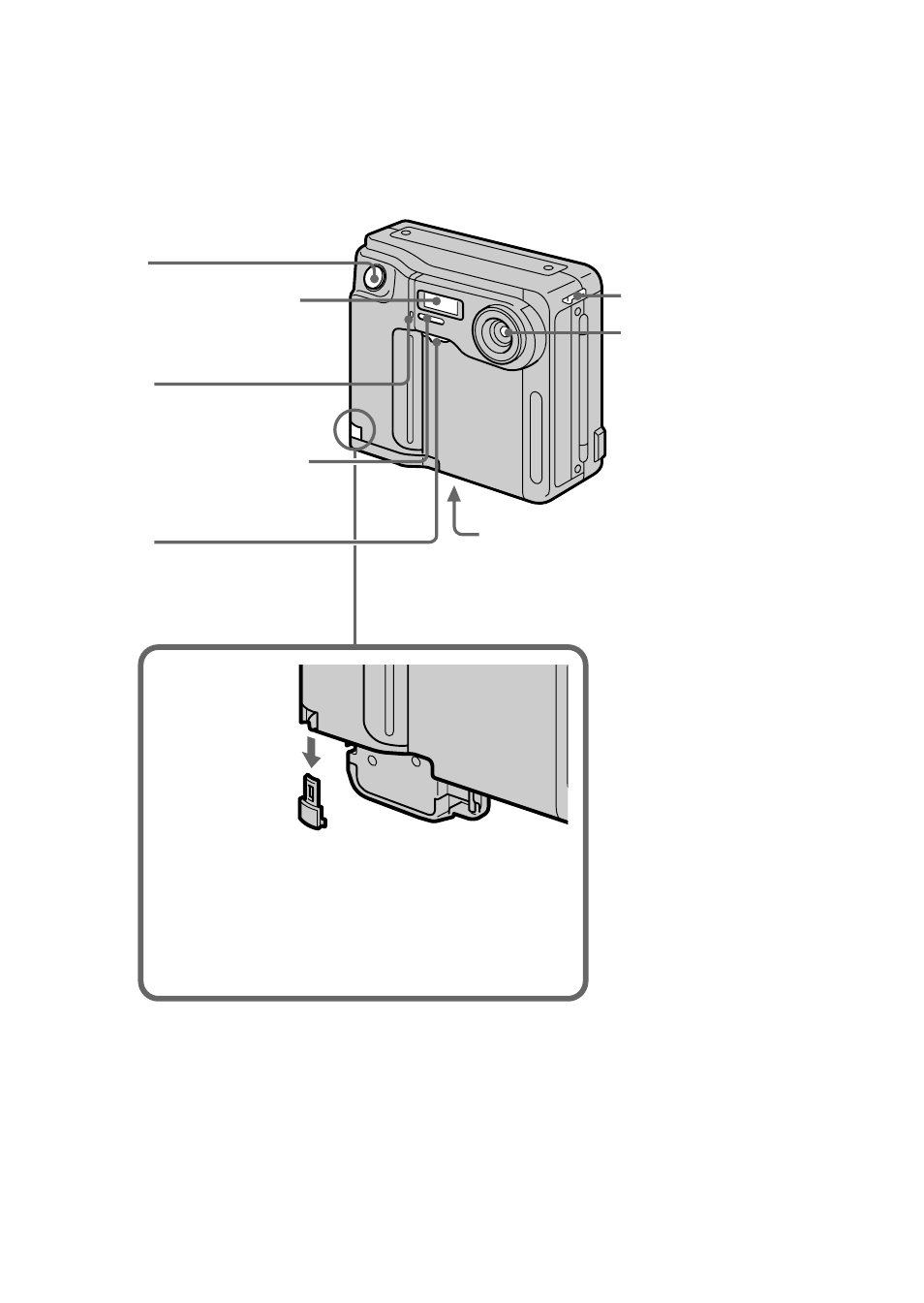 Parts identification | Sony MVC-FD51 User Manual | Page 43 / 134