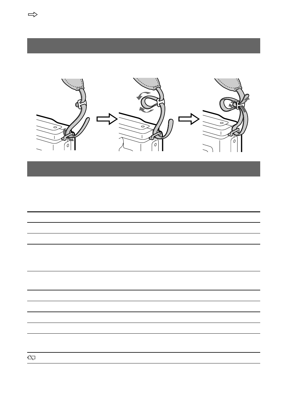 Messages d’avertissement, Fixation de la bandoulière | Sony MVC-FD51 User Manual | Page 90 / 134