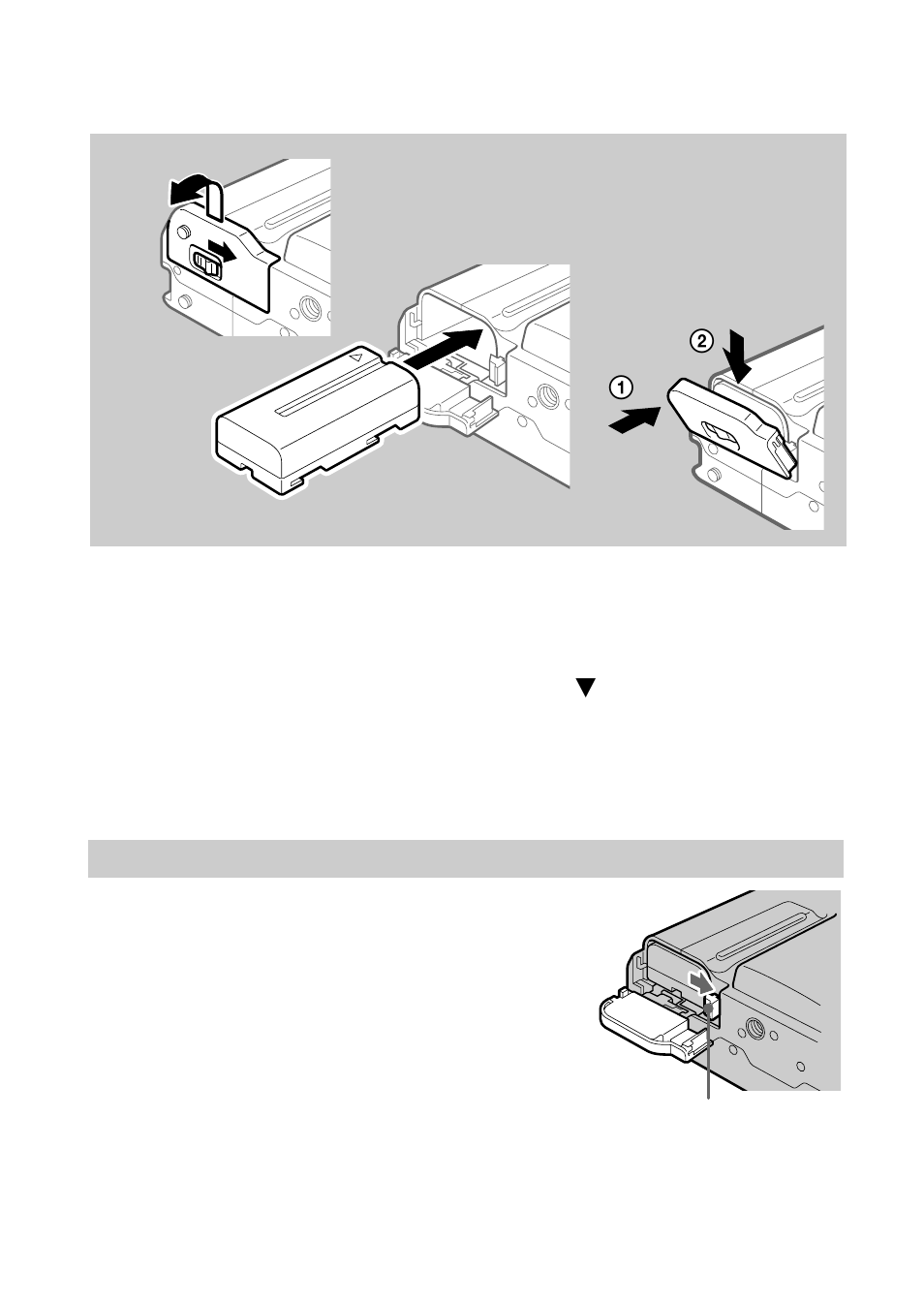 Paso 2: instalación de la batería | Sony MVC-FD51 User Manual | Page 98 / 134