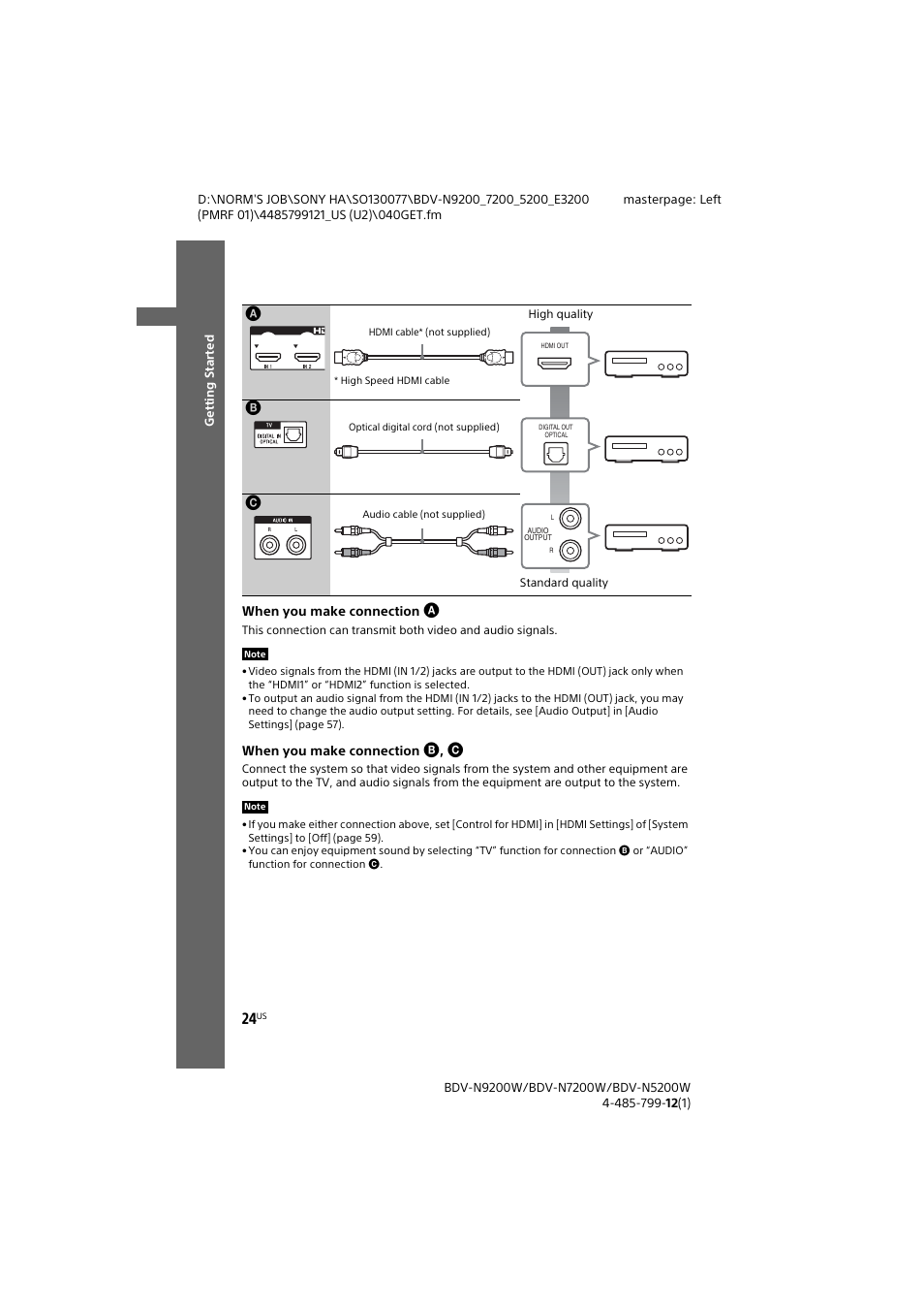 Sony BDV-N7200W User Manual | Page 24 / 84