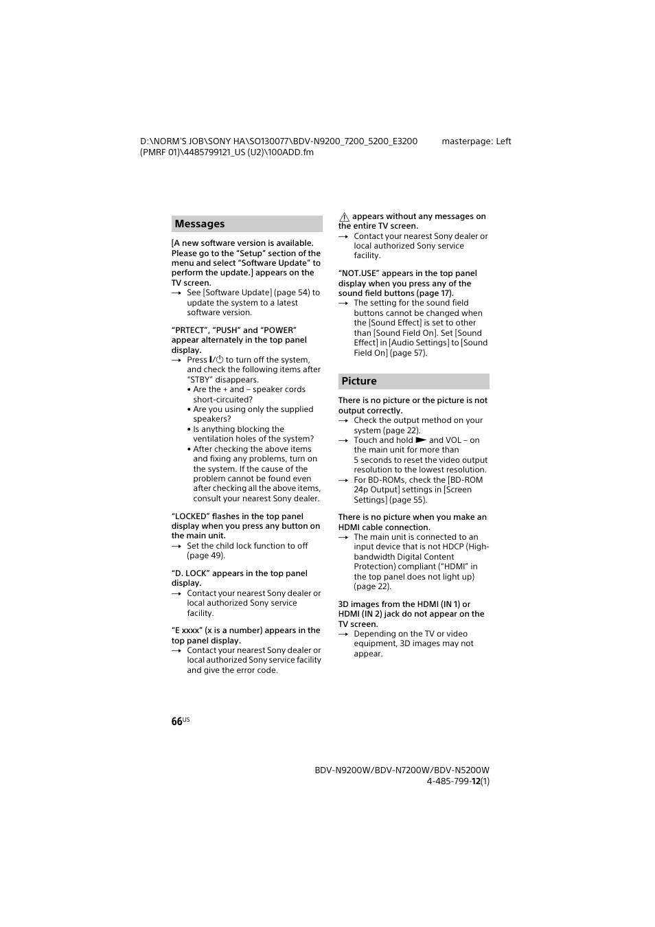 Sony BDV-N7200W User Manual | Page 66 / 84