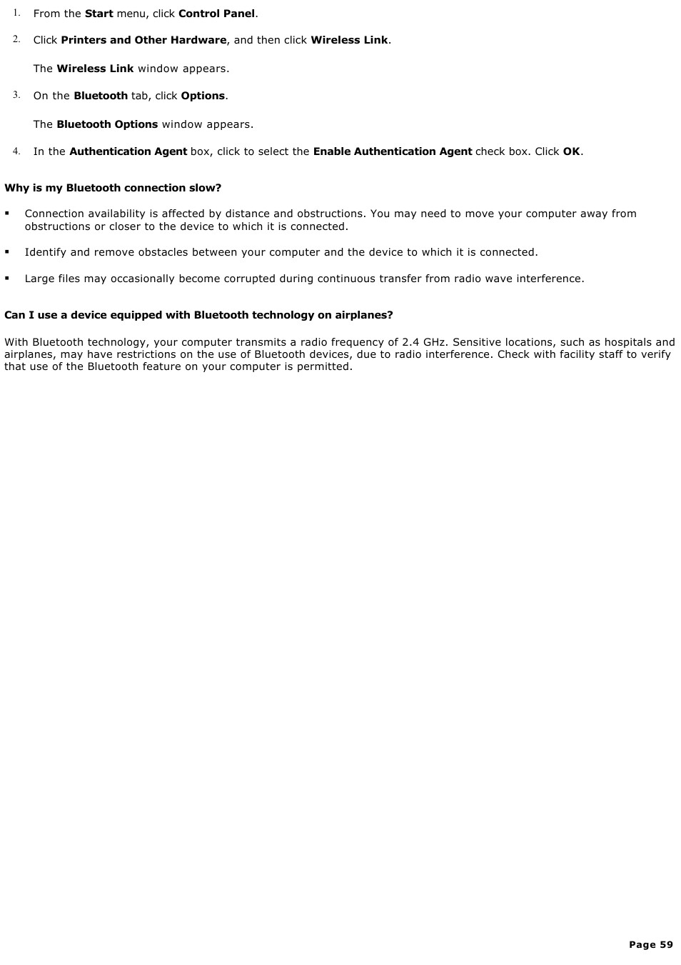 Sony PCG-Z1VAP User Manual | Page 59 / 170