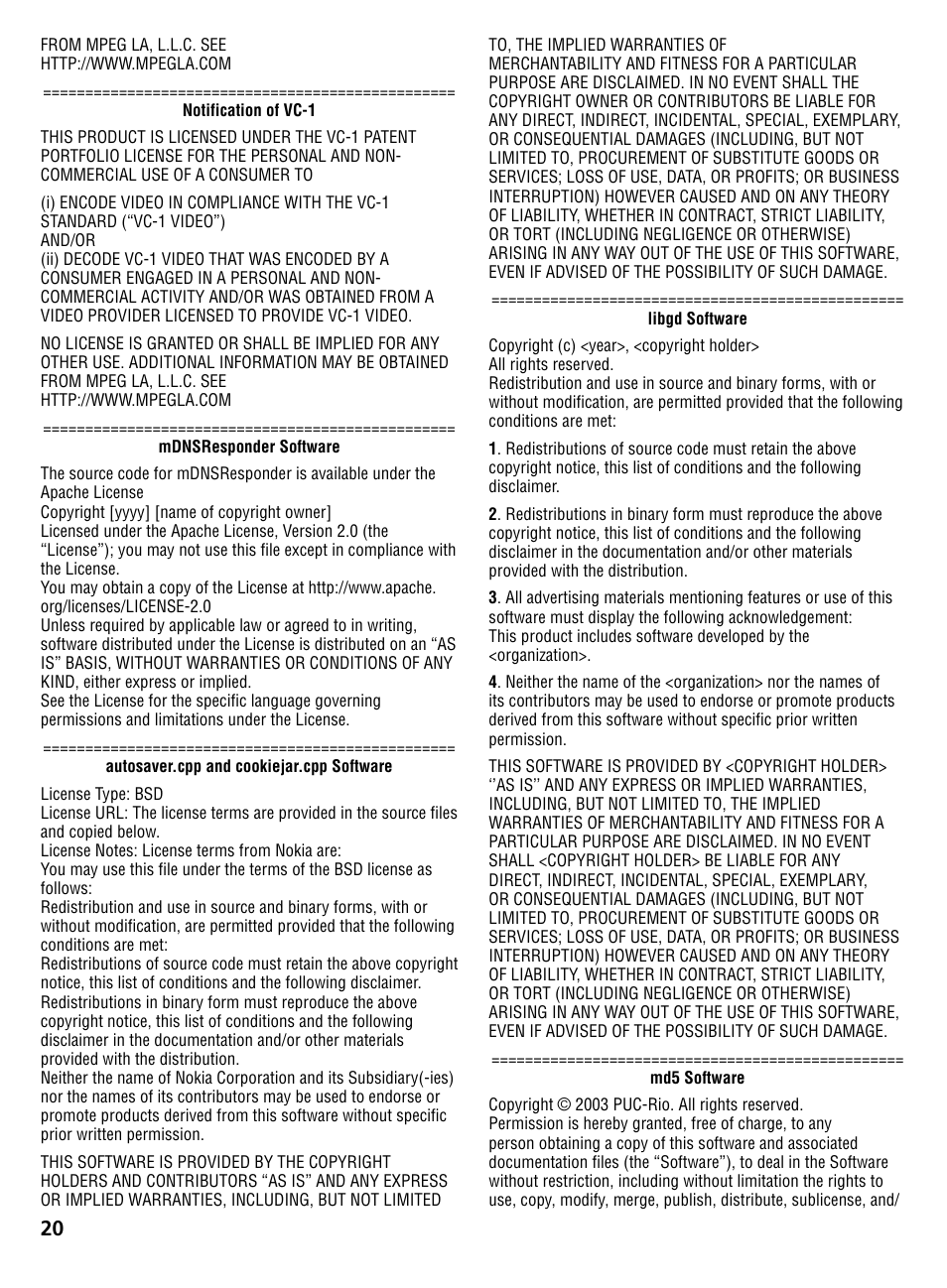 Sony KDL-70R550A User Manual | Page 20 / 36