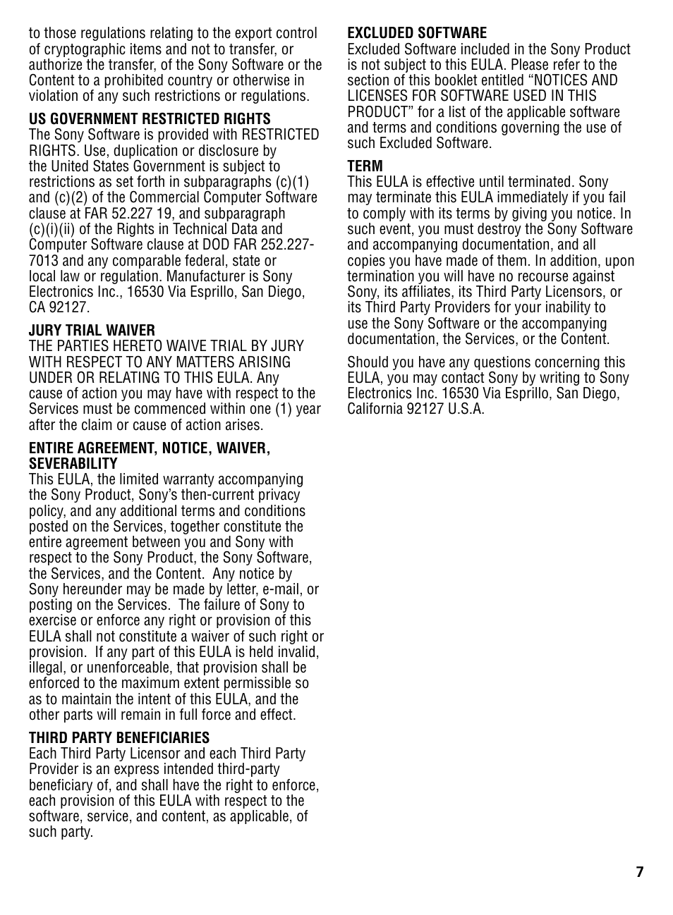 Sony KDL-70R550A User Manual | Page 7 / 36