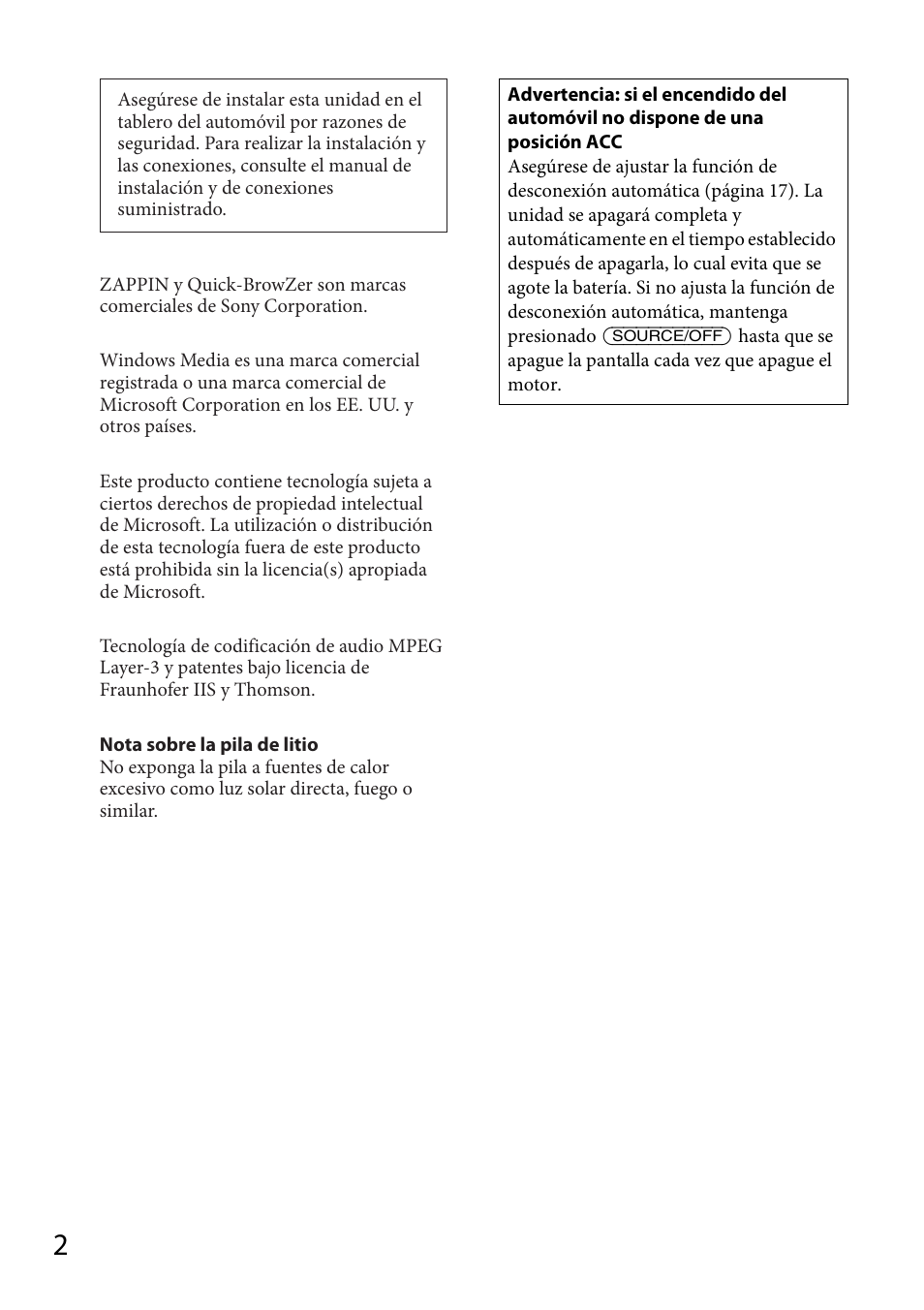 Sony CXS-GT4016F User Manual | Page 22 / 48