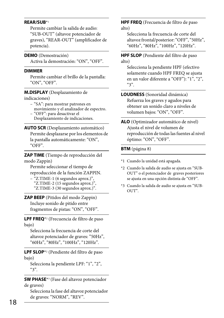 Sony CXS-GT4016F User Manual | Page 38 / 48