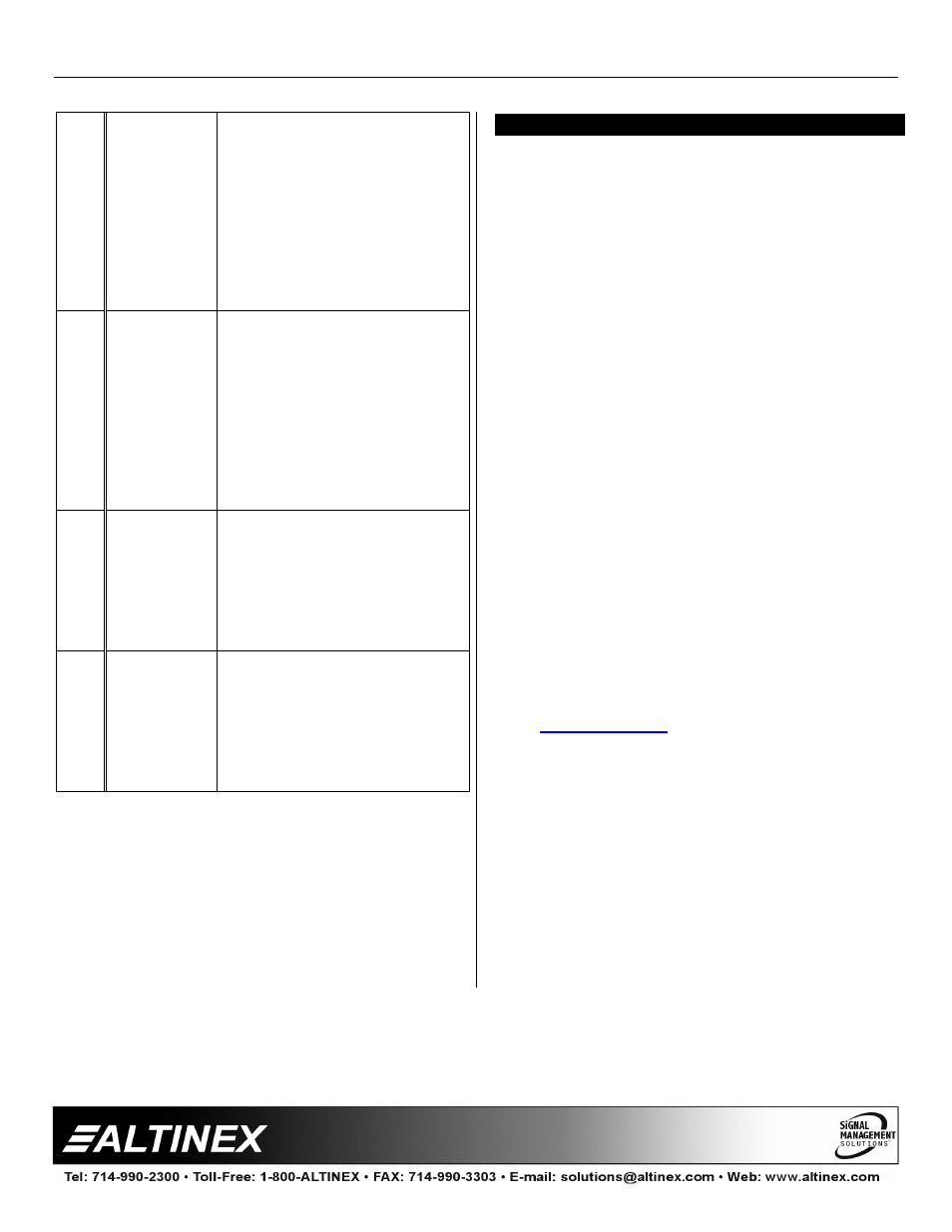 Switchers | Altinex MX2216RM User Manual | Page 13 / 14