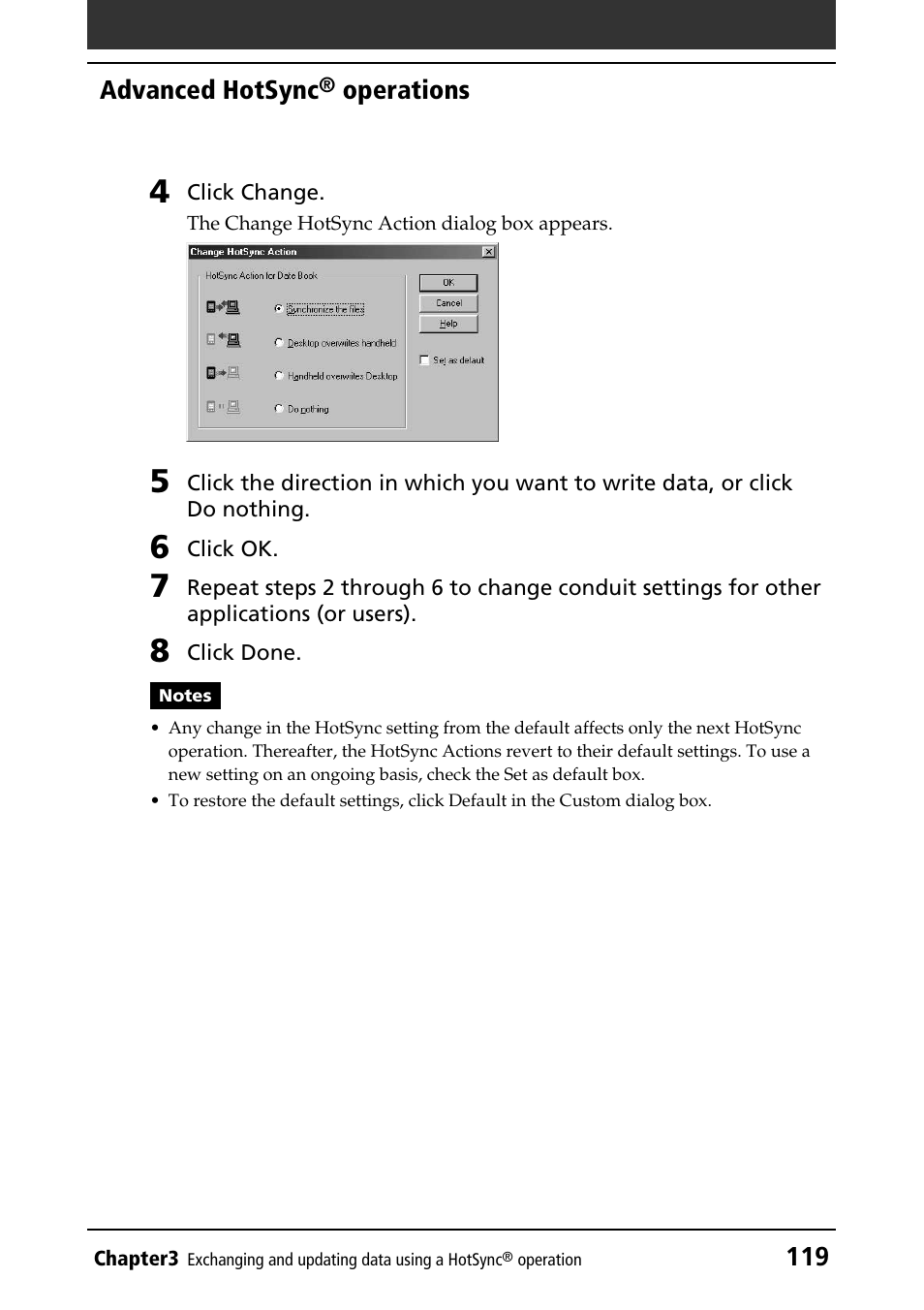 Sony PEG-N760C User Manual | Page 119 / 232