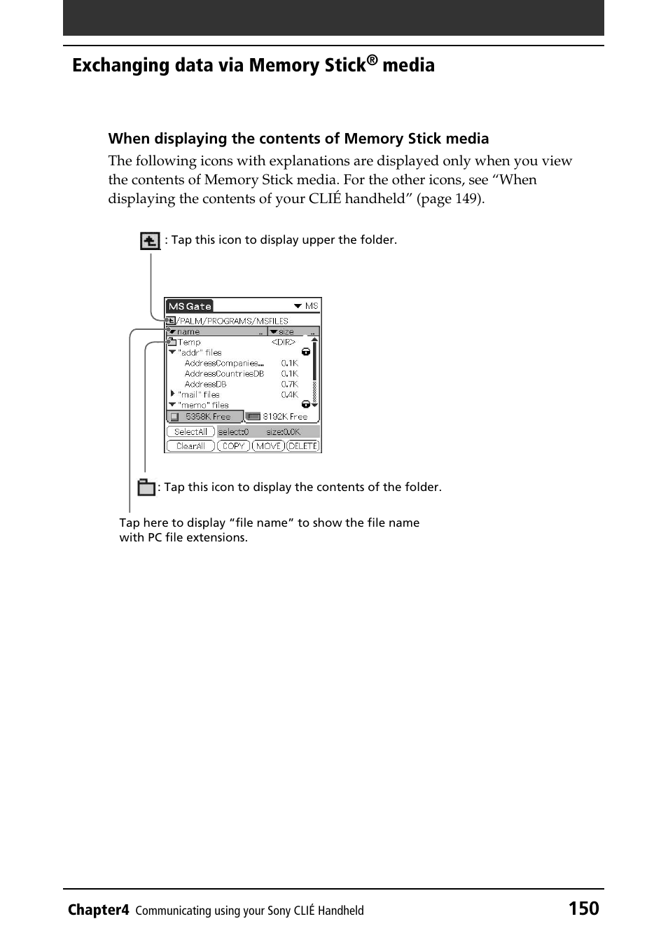 Media | Sony PEG-N760C User Manual | Page 150 / 232