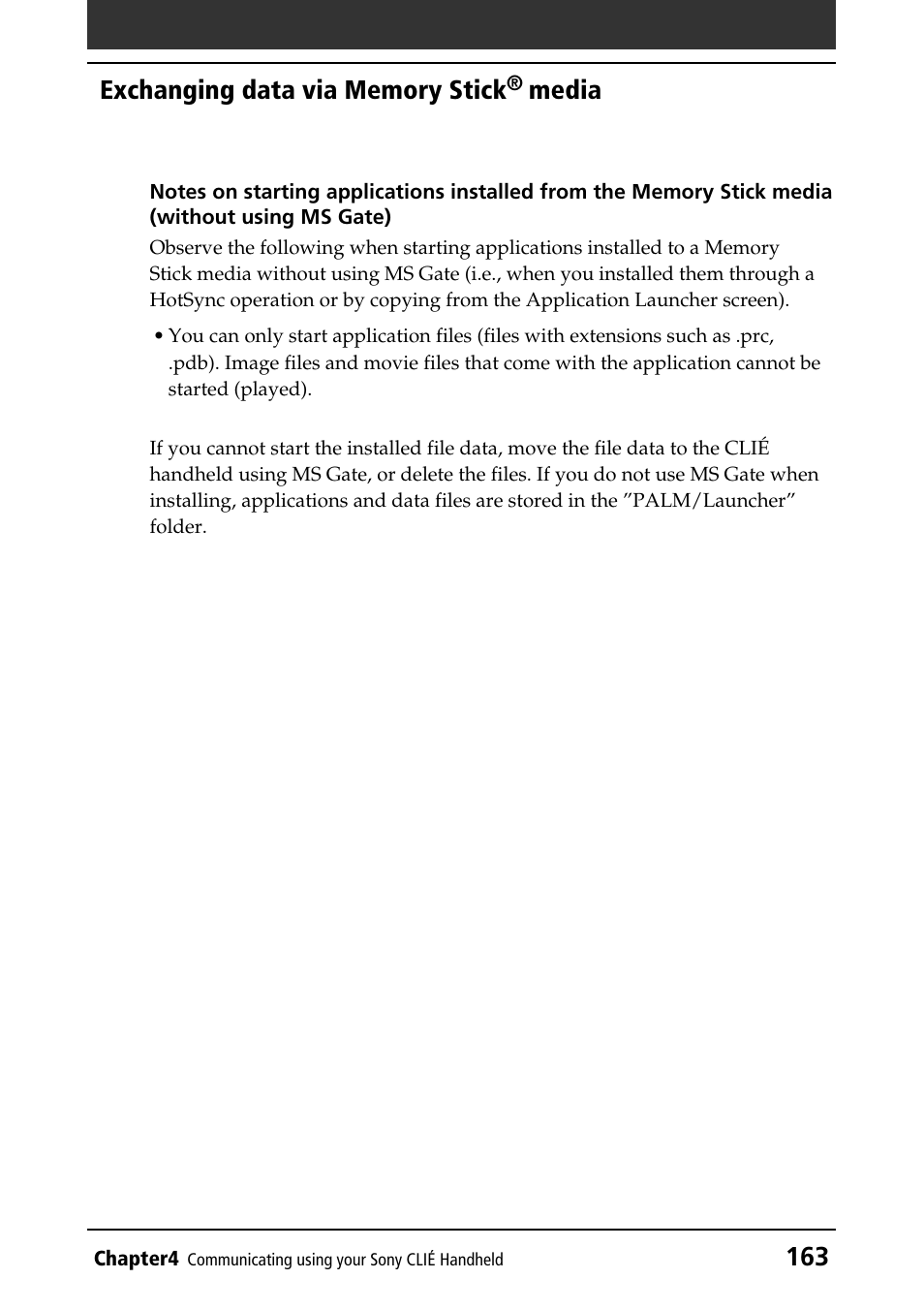 Media | Sony PEG-N760C User Manual | Page 163 / 232