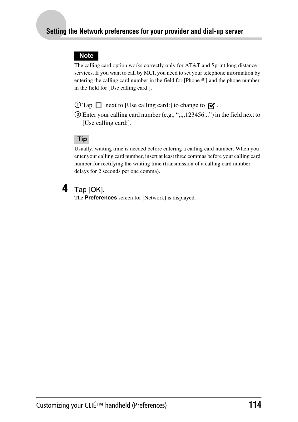 Sony PEG-TH55 User Manual | Page 114 / 231