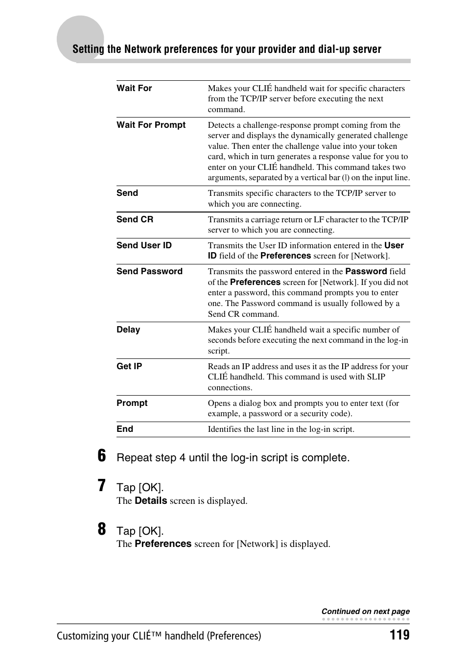 Sony PEG-TH55 User Manual | Page 119 / 231