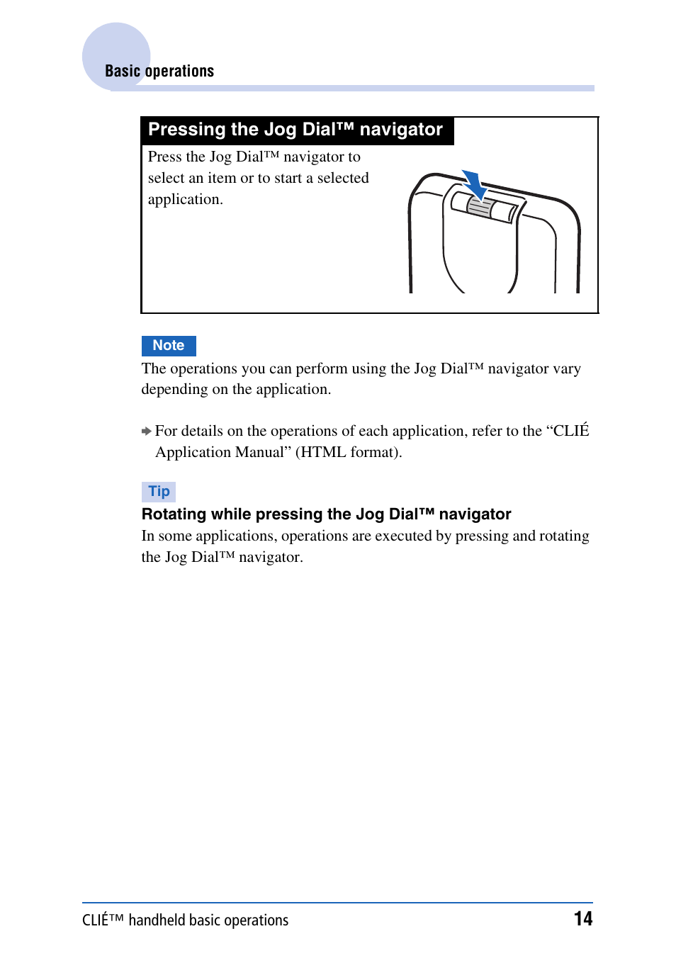 Sony PEG-TH55 User Manual | Page 14 / 231